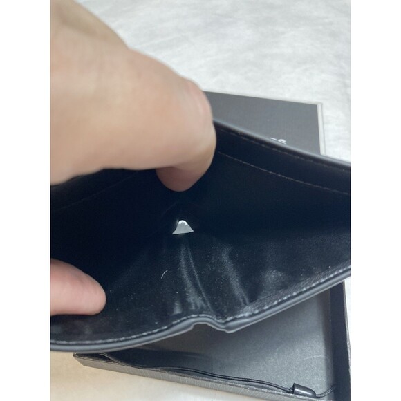 Michael Kors Men's Jet Set Slim Billfold Leather Wallet Grey Multi New Open Box - Picture 5 of 8